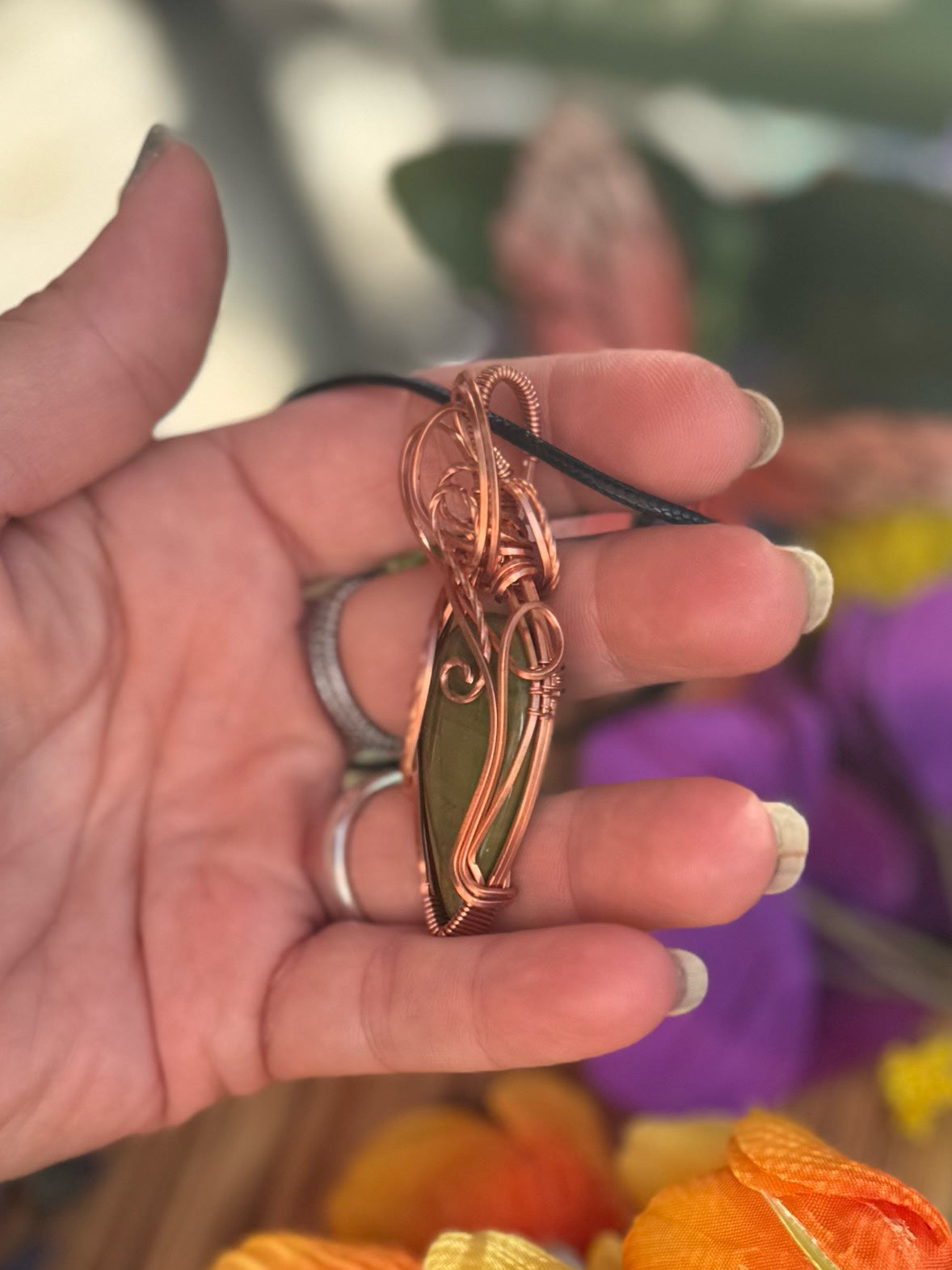 Ocean Jasper in Copper