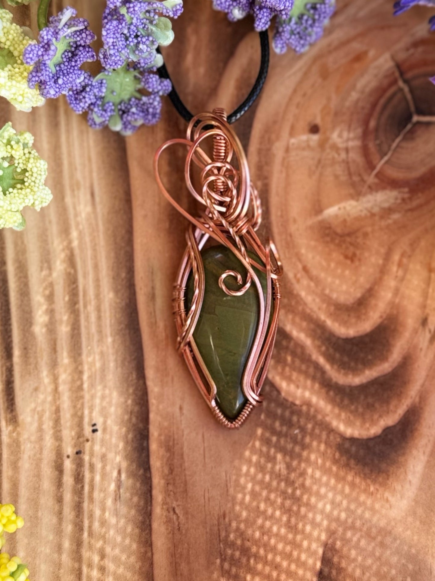 Ocean Jasper in Copper