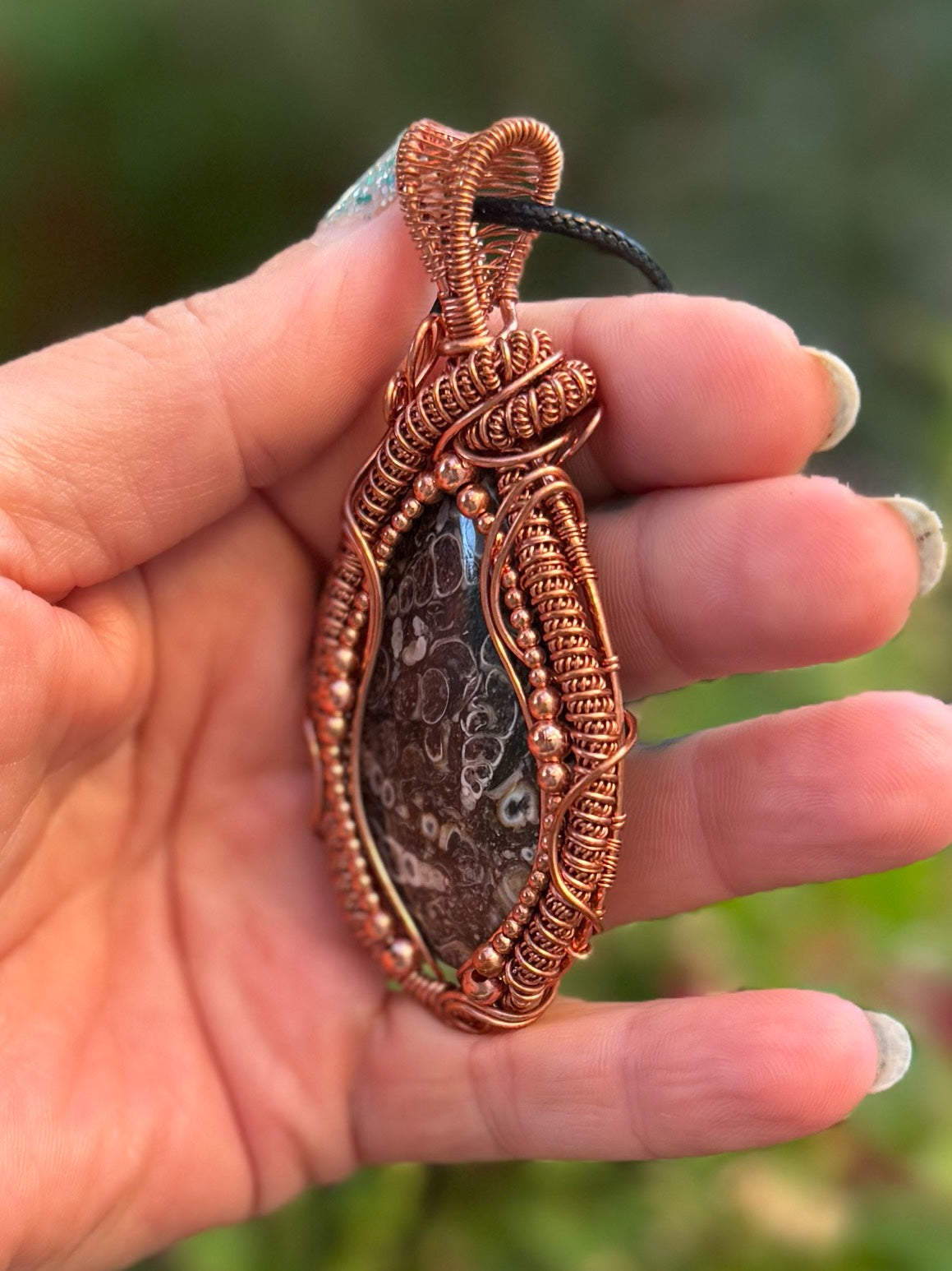 Turritella in Copper