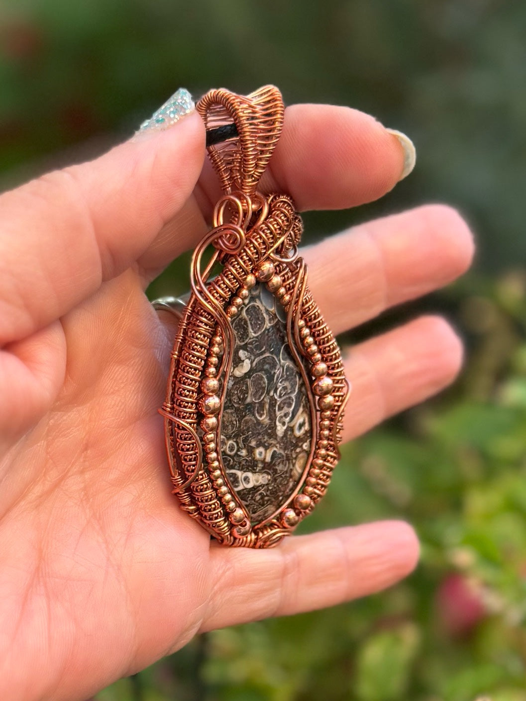 Turritella in Copper
