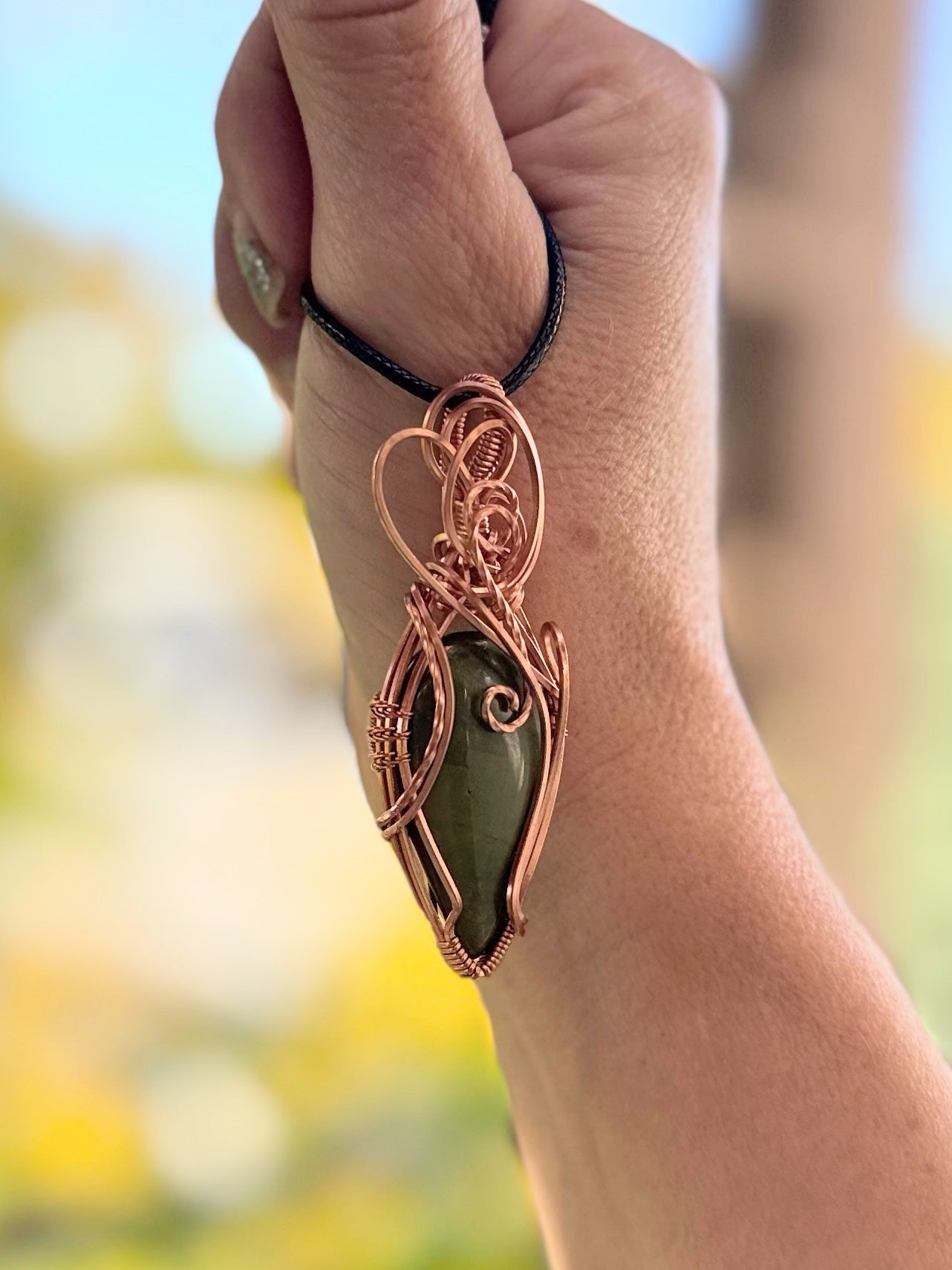 Ocean Jasper in Copper