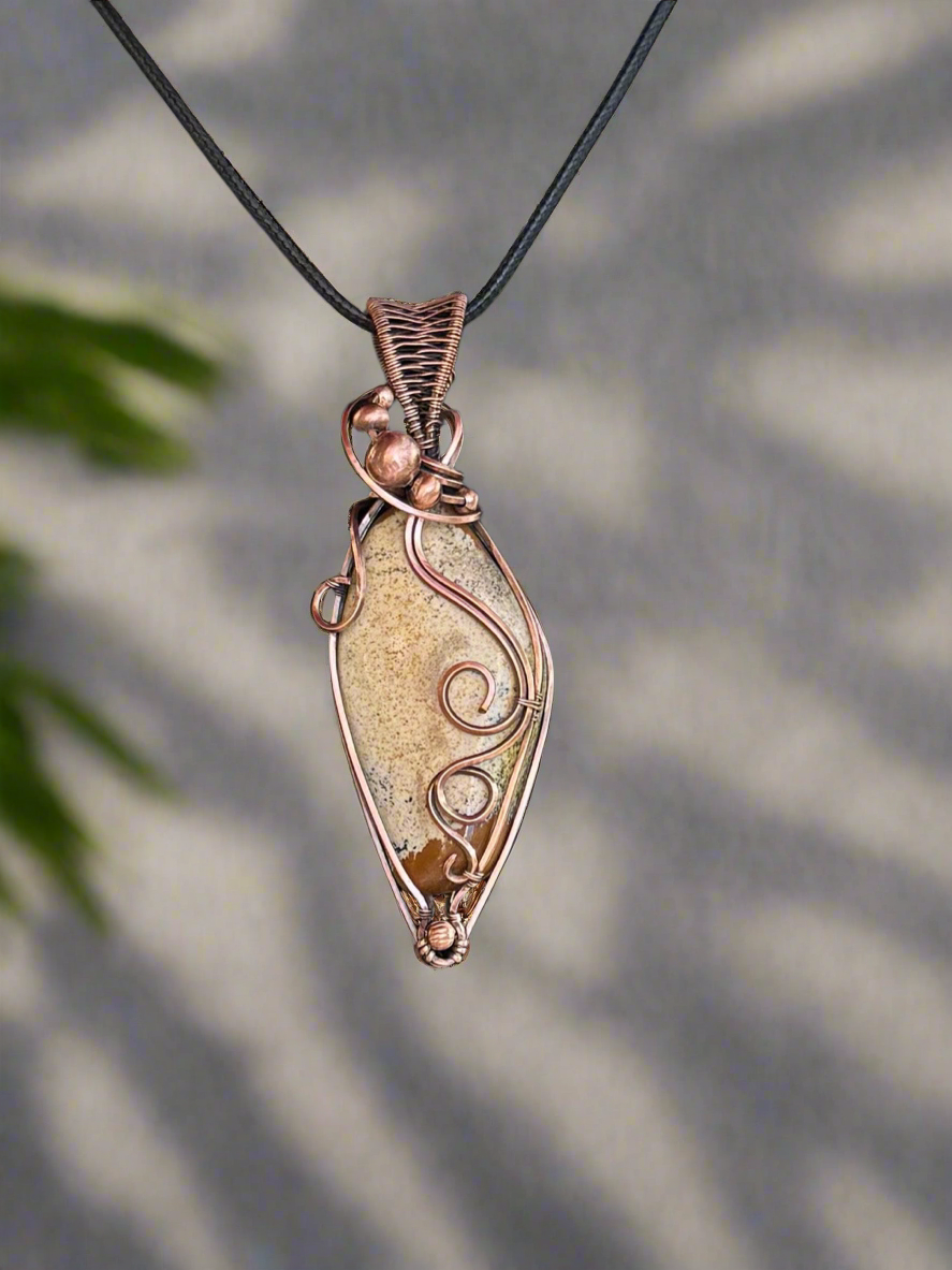 Picture Jasper in Copper