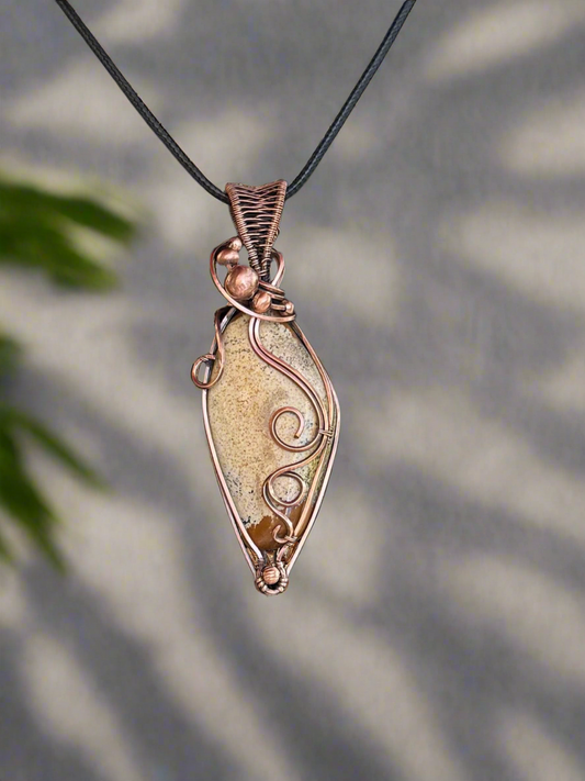 Picture Jasper in Copper