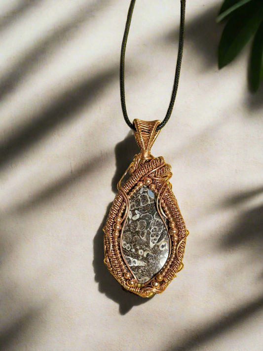 Turritella in Copper