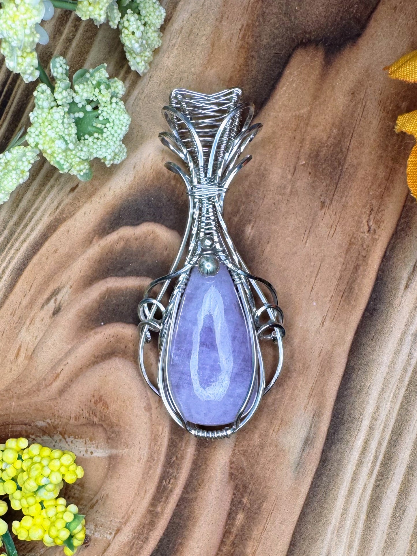 Kunzite in Sterling Silver