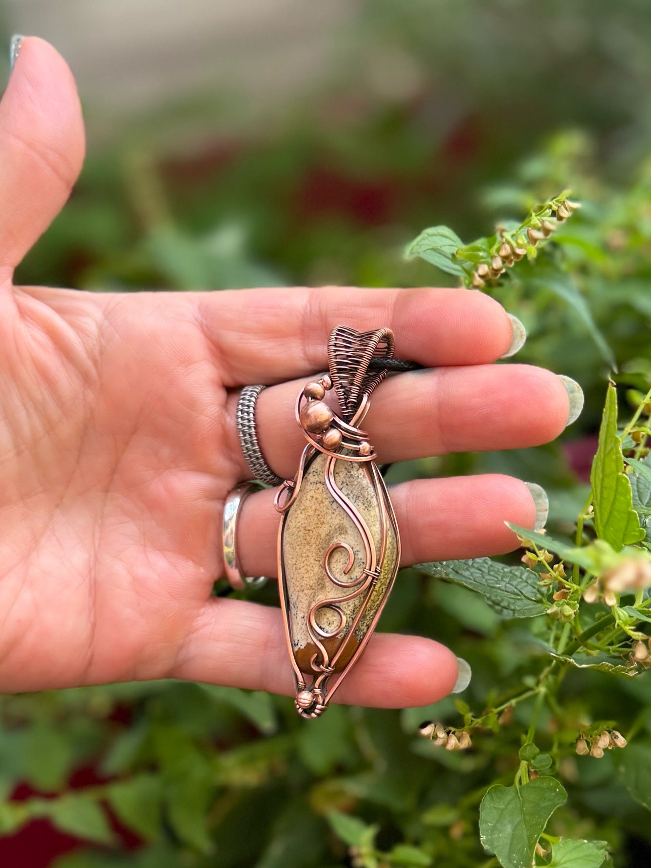 Picture Jasper in Copper