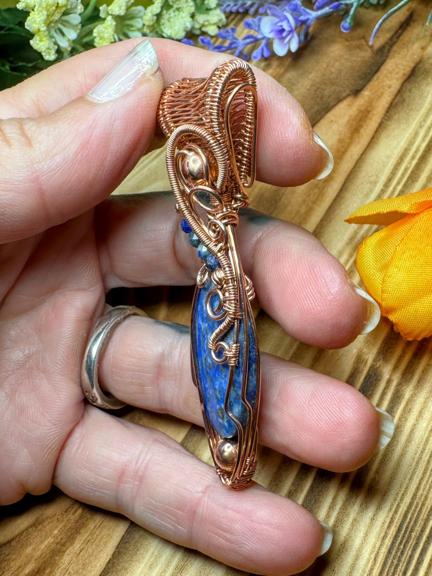 Lapis Lazuli & Lapis Lazuli in Copper