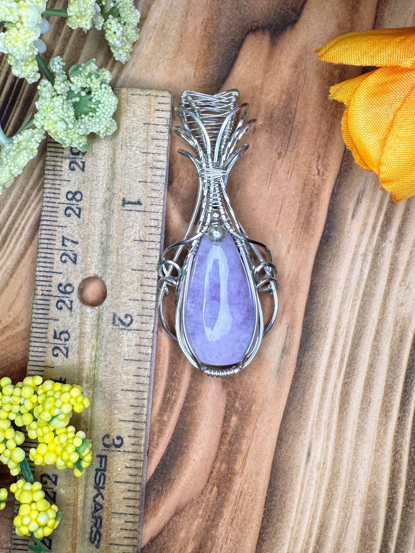 Kunzite in Sterling Silver