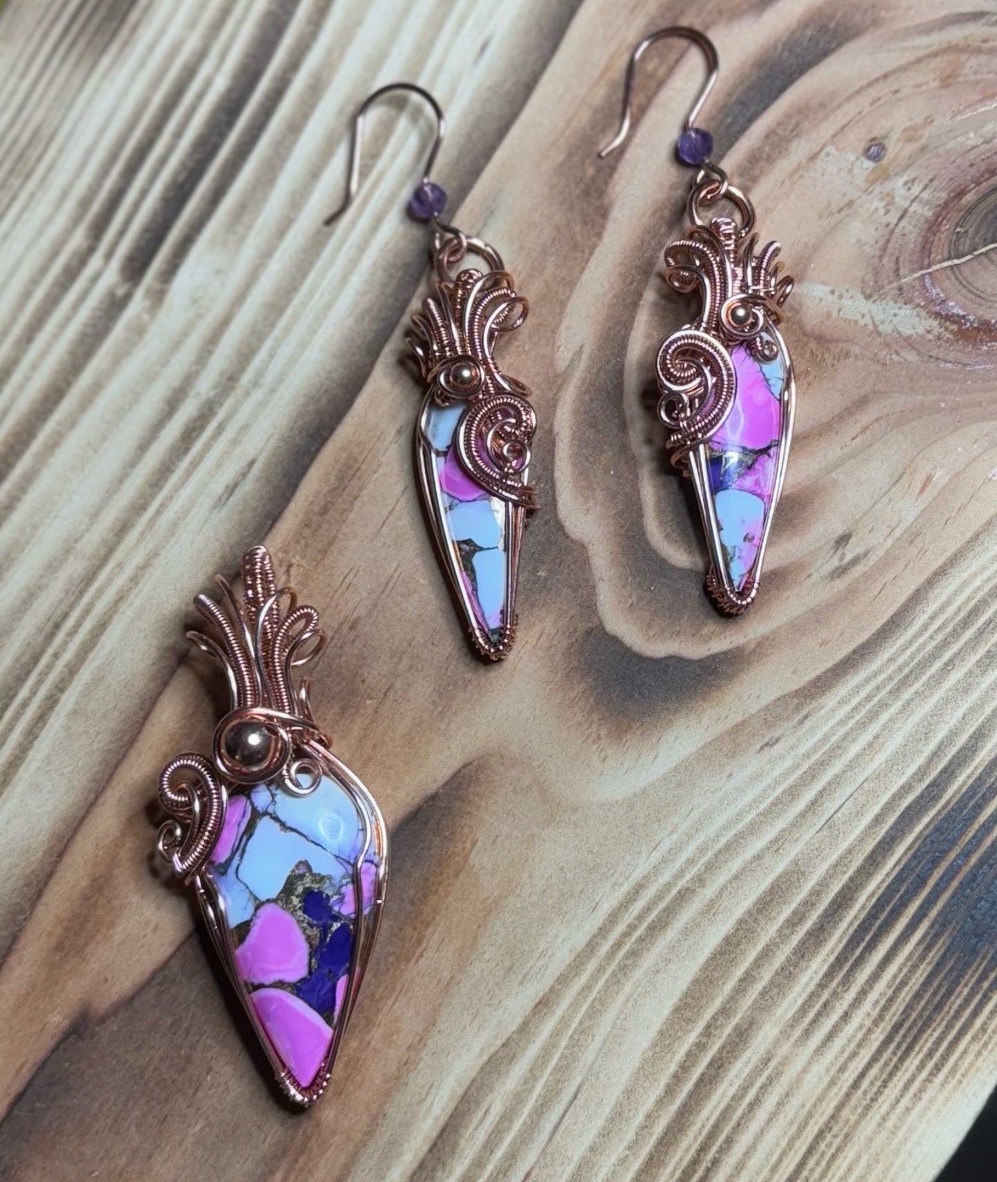 Orchid Frost Composite Set in Copper