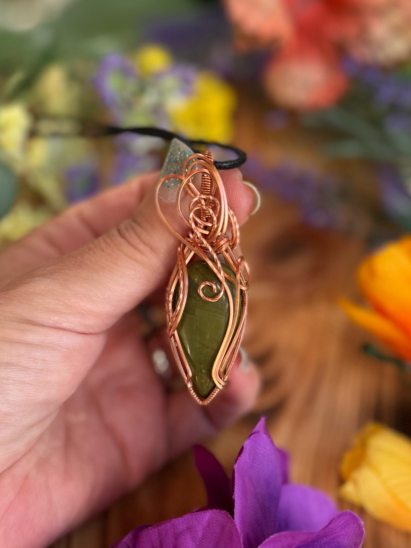 Ocean Jasper in Copper